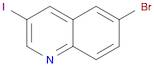 Quinoline, 6-bromo-3-iodo-