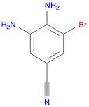 Benzonitrile, 3,4-diamino-5-bromo-
