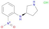 3-Pyrrolidinamine, N-(2-nitrophenyl)-, hydrochloride (1:1), (3R)-