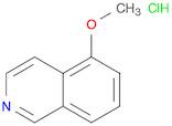 Isoquinoline, 5-methoxy-, hydrochloride (1:1)