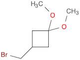 Cyclobutane, 3-(bromomethyl)-1,1-dimethoxy-