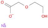 Acetic acid, 2-(2-hydroxyethoxy)-, sodium salt (1:1)