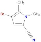 1H-Pyrrole-2-carbonitrile, 4-bromo-1,5-dimethyl-