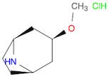 8-Azabicyclo[3.2.1]octane, 3-methoxy-, hydrochloride (1:1), (3-endo)-