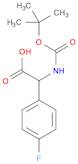Benzeneacetic acid, α-[[(1,1-dimethylethoxy)carbonyl]amino]-4-fluoro-