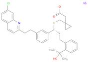 Cyclopropaneacetic acid, 1-[[[1-[3-[2-(7-chloro-2-quinolinyl)ethyl]phenyl]-3-[2-(1-hydroxy-1-methy…