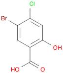 Benzoic acid, 5-bromo-4-chloro-2-hydroxy-
