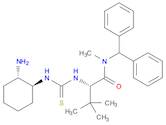 Butanamide, 2-[[[[(1S,2S)-2-aminocyclohexyl]amino]thioxomethyl]amino]-N-(diphenylmethyl)-N,3,3-trimethyl-, (2S)-