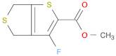 Thieno[3,4-b]thiophene-2-carboxylic acid, 3-fluoro-4,6-dihydro-, methyl ester