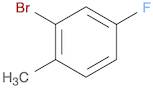 Benzene, 2-bromo-4-fluoro-1-methyl-