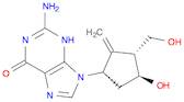 6H-Purin-6-one, 2-amino-1,9-dihydro-9-[(1S,3R,4S)-4-hydroxy-3-(hydroxymethyl)-2-methylenecyclopentyl]-