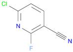 3-Pyridinecarbonitrile, 6-chloro-2-fluoro-