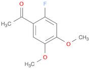 Ethanone, 1-(2-fluoro-4,5-dimethoxyphenyl)-