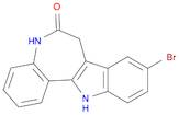 Indolo[3,2-d][1]benzazepin-6(5H)-one, 9-bromo-7,12-dihydro-