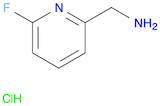2-Pyridinemethanamine, 6-fluoro-, hydrochloride (1:1)