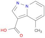 Pyrazolo[1,5-a]pyridine-3-carboxylic acid, 4-methyl-