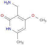 2(1H)-Pyridinone, 3-(aminomethyl)-4-methoxy-6-methyl-