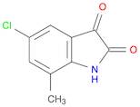 1H-Indole-2,3-dione, 5-chloro-7-methyl-
