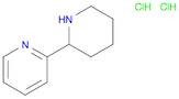 Pyridine, 2-(2-piperidinyl)-, hydrochloride (1:2)