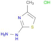 Thiazole, 2-hydrazinyl-4-methyl-, hydrochloride (1:1)