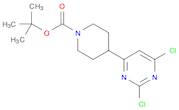 1-Piperidinecarboxylic acid, 4-(2,6-dichloro-4-pyrimidinyl)-, 1,1-dimethylethyl ester