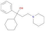 1-Piperidinepropanol, α-cyclohexyl-α-phenyl-