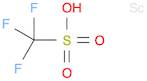 Methanesulfonic acid, 1,1,1-trifluoro-, scandium(3+) salt (3:1)