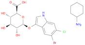 β-D-Glucopyranosiduronic acid, 5-bromo-6-chloro-1H-indol-3-yl, compd. with cyclohexanamine (1:1)