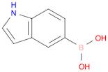 Boronic acid, B-1H-indol-5-yl-