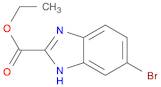 1H-Benzimidazole-2-carboxylic acid, 6-bromo-, ethyl ester