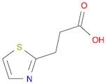 2-Thiazolepropanoic acid