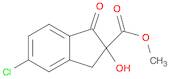 1H-Indene-2-carboxylic acid, 5-chloro-2,3-dihydro-2-hydroxy-1-oxo-, methyl ester