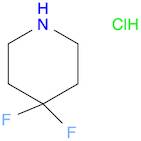 Piperidine, 4,4-difluoro-, hydrochloride (1:1)