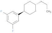 Benzene, 1,3-difluoro-5-(trans-4-propylcyclohexyl)-