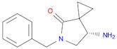 5-Azaspiro[2.4]heptan-4-one, 7-amino-5-(phenylmethyl)-, (7S)-