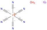 Ferrate(4-), hexakis(cyano-κC)-, sodium, hydrate (1:4:10), (OC-6-11)-