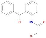 Acetamide, N-(2-benzoylphenyl)-2-bromo-