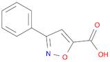 5-Isoxazolecarboxylic acid, 3-phenyl-