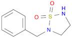 1,2,5-Thiadiazolidine, 2-(phenylmethyl)-, 1,1-dioxide