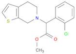 Thieno[2,3-c]pyridine-6(5H)-acetic acid, α-(2-chlorophenyl)-4,7-dihydro-, methyl ester