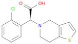 Thieno[3,2-c]pyridine-5(4H)-acetic acid, α-(2-chlorophenyl)-6,7-dihydro-, (αS)-