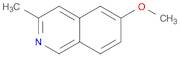 Isoquinoline, 6-methoxy-3-methyl-