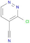 4-Pyridazinecarbonitrile, 3-chloro-