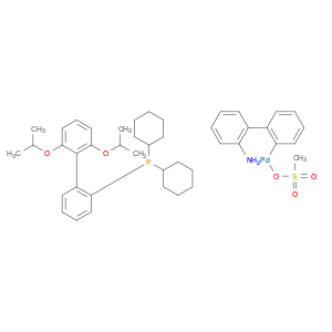 Palladium, [2'-(amino-κN)[1,1'-biphenyl]-2-yl-κC][[2',6'-bis(1-methylethoxy)[1,1'-biphenyl]-2-yl]dicyclohexylphosphine-κP](methanesulfonato-κO)-