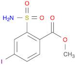 Benzoic acid, 2-(aminosulfonyl)-4-iodo-, methyl ester