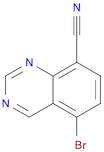 8-Quinazolinecarbonitrile, 5-bromo-