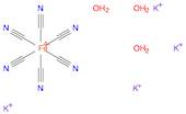 Ferrate(4-), hexakis(cyano-κC)-, potassium, hydrate (1:4:3), (OC-6-11)-