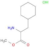 Cyclohexanepropanoic acid, α-amino-, methyl ester, hydrochloride (1:1)