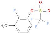 Methanesulfonic acid, 1,1,1-trifluoro-, 2-fluoro-3-methylphenyl ester