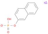 2-Naphthalenol, 2-(dihydrogen phosphate), sodium salt (1:1)